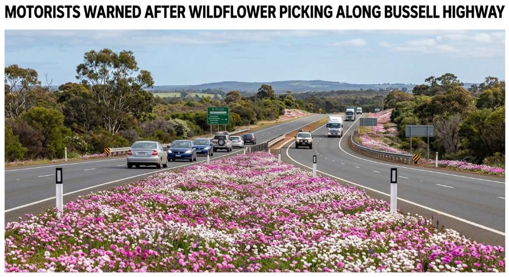 Motorists Warned After Wildflower Picking Along Bussell Highway