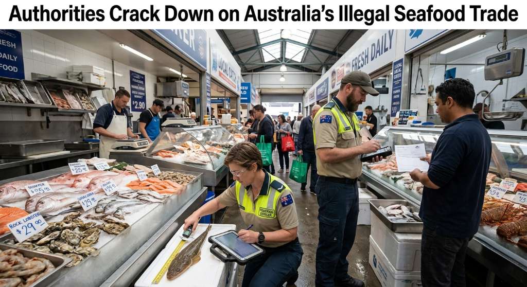 Authorities Crack Down on Australia's Illegal Seafood Trade