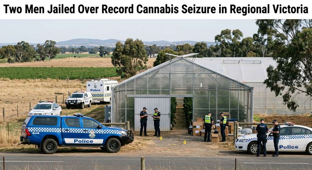 Two Men Jailed Over Record Cannabis Seizure in Regional Victoria