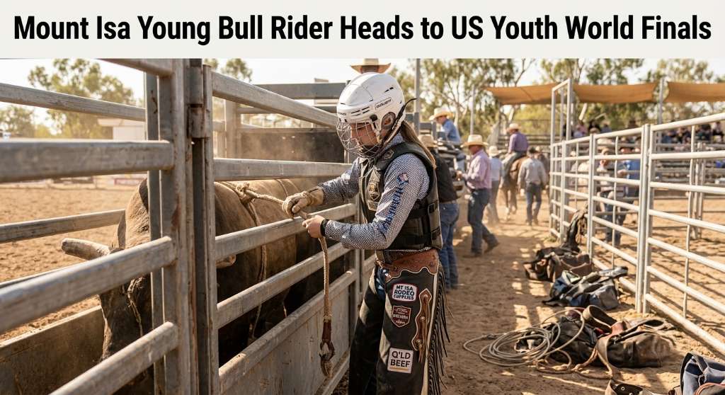 Mount Isa Young Bull Rider Heads to US Youth World Finals