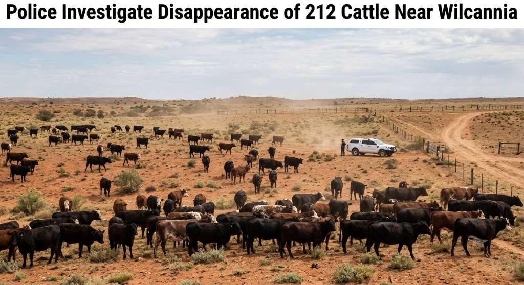 Police Investigate Disappearance of 212 Cattle Near Wilcannia