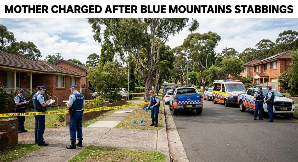 Mother Charged After Blue Mountains Stabbings