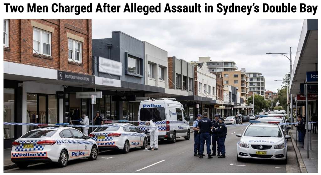 Two Men Charged After Alleged Assault in Sydney’s Double Bay