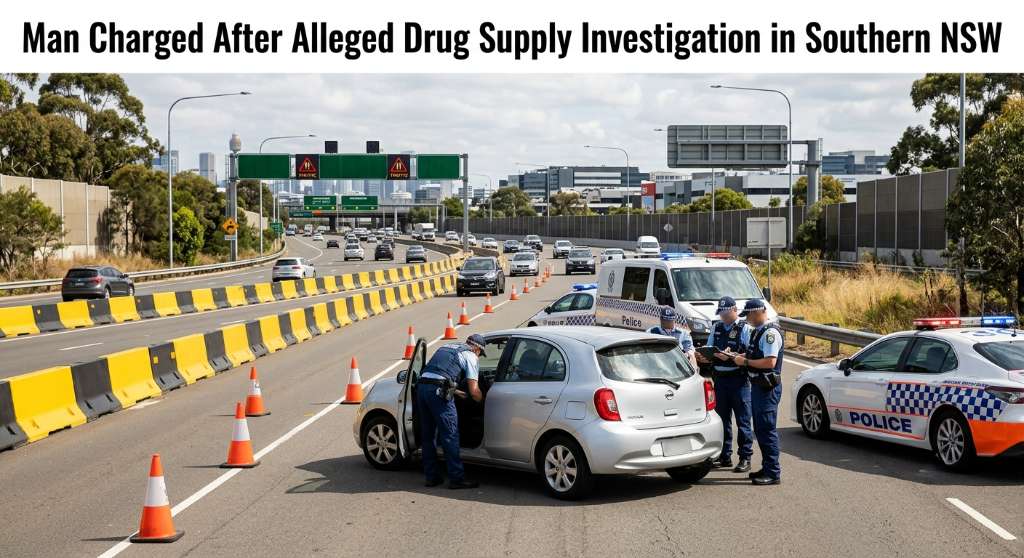 Man Charged After Alleged Drug Supply Investigation in Southern NSW
