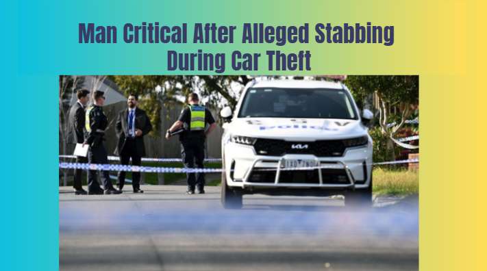 Man Critical After Alleged Stabbing During Car Theft
