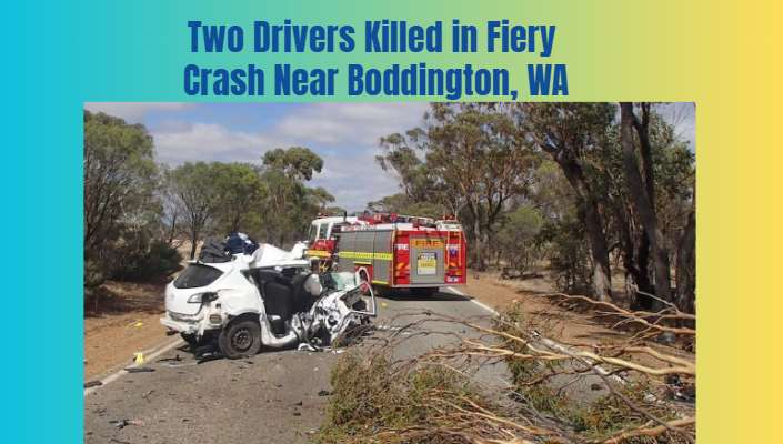 Two Drivers Killed in Fiery Crash Near Boddington, WA - Pinjarra, WA