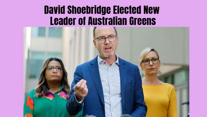 David Shoebridge Elected New Leader of Australian Greens