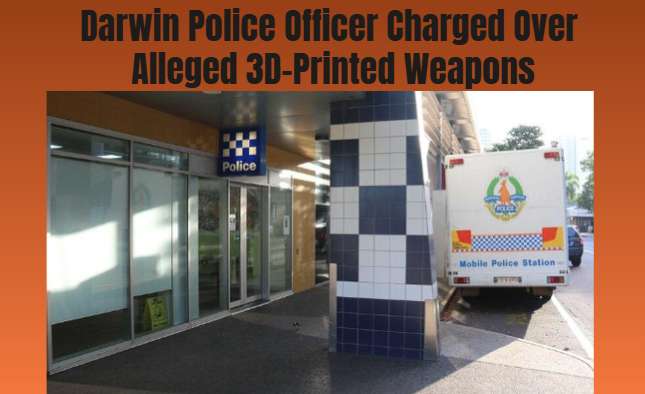 Darwin Police Officer Charged Over Alleged 3D-Printed Weapons