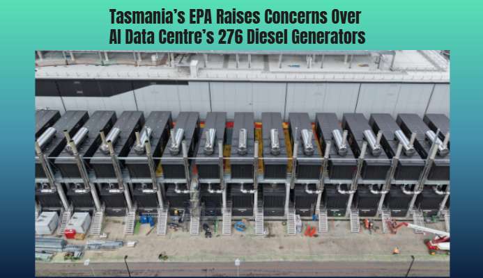 Tasmania’s EPA Raises Concerns Over AI Data Centre’s 276 Diesel Generators