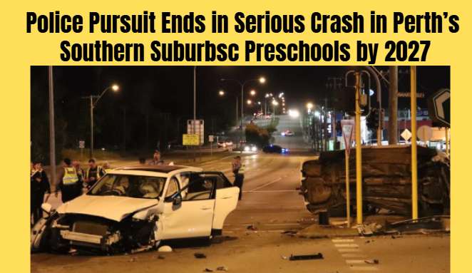 Police Pursuit Ends in Serious Crash in Perth’s Southern Suburbs