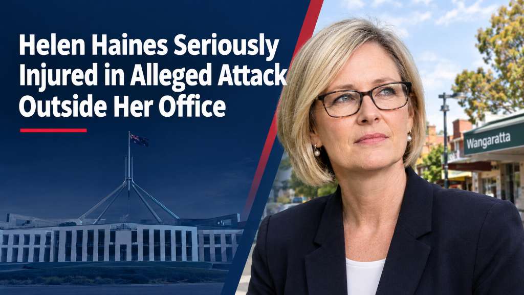 Helen Haines Seriously Injured in Alleged Attack Outside Her Office - Wangaratta, VIC