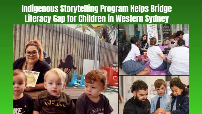 Indigenous Storytelling Program Helps Bridge Literacy Gap for Children in Western Sydney