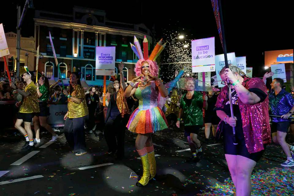 In pictures: Colour, protest and pride at this year's Sydney Mardi Gras