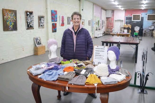 Fibre artists transform wool into intricate handmade creations