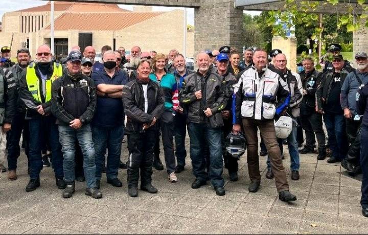 Whyalla riders honour beloved local figure 'Nugget' with memorial motorcycle ride