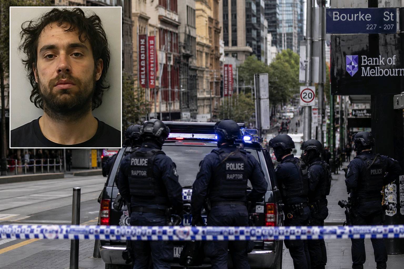 Man who allegedly threatened Bourke Street massacre had recently been released from prison