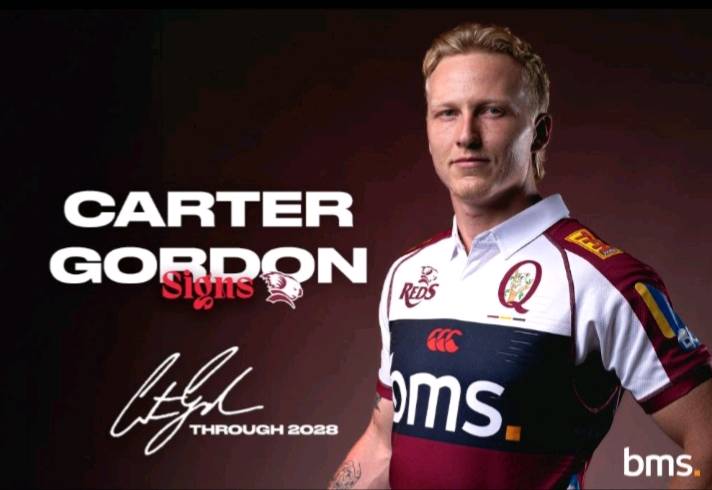 Reds playmaker Carter Gordon hitting his straps at business end of Super Rugby Pacific season