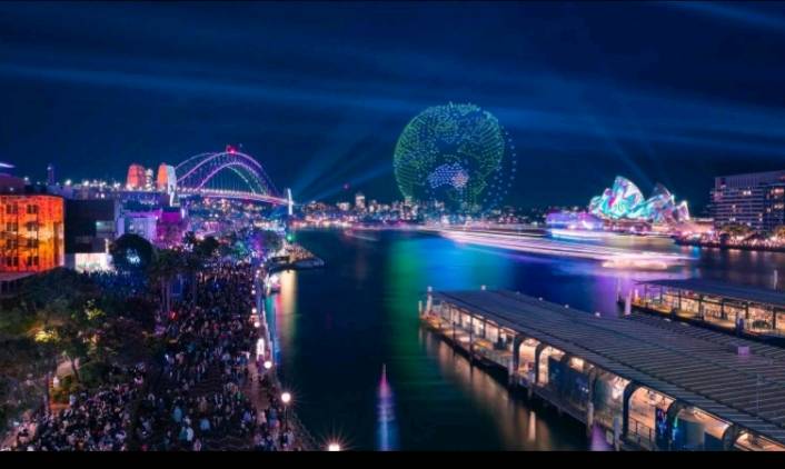 Vivid Sydney 2026 “Starbound” drone show cancelled after drones fall into harbour