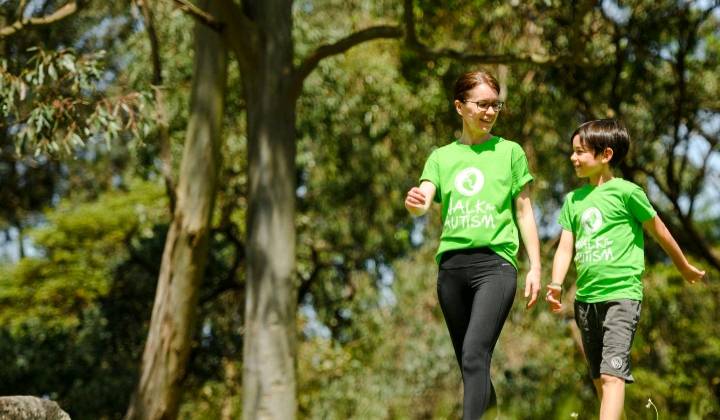 Wagga mum Katherine Earsman surpasses Walk for Autism goal