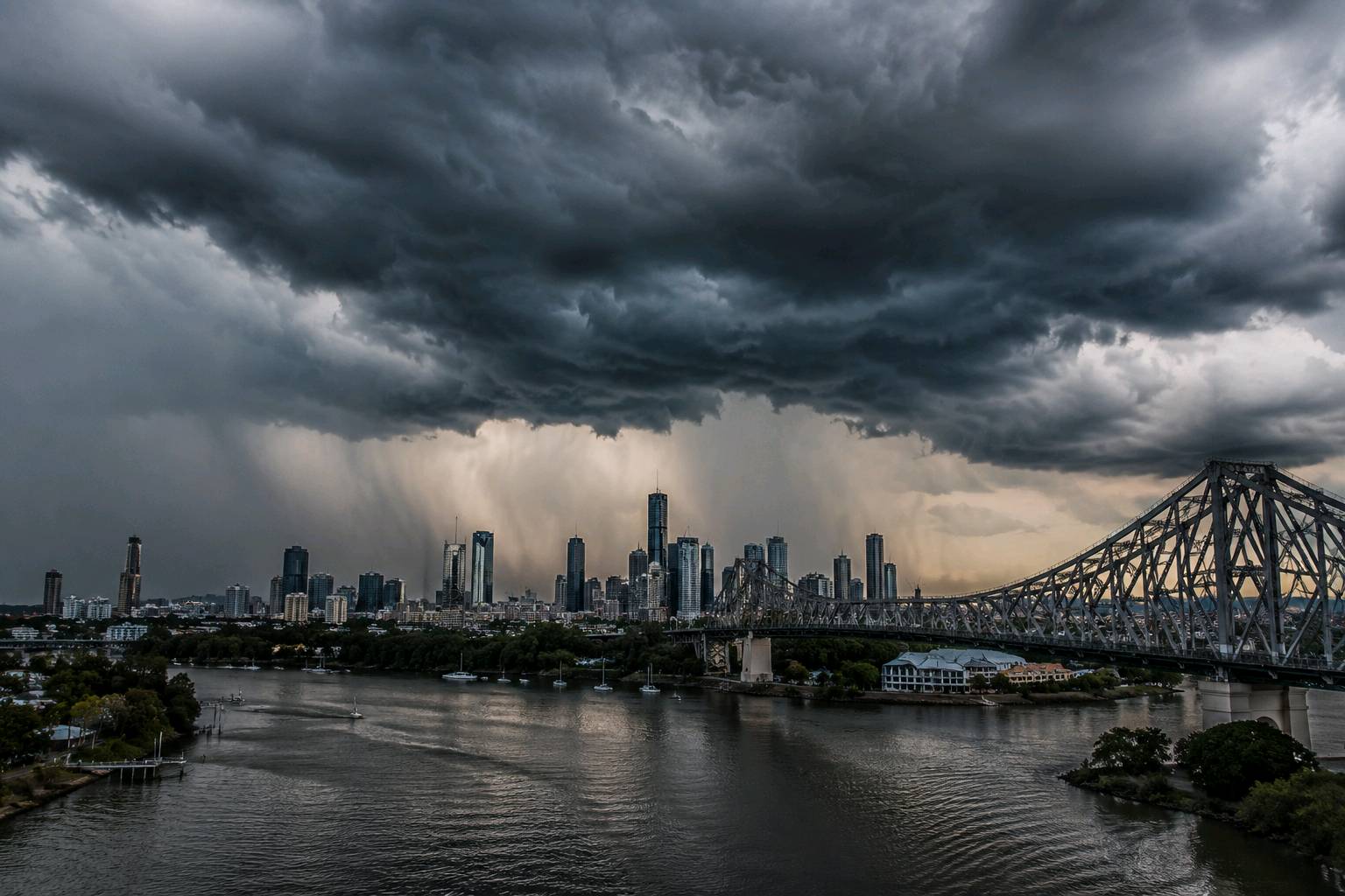 “It’s nearly winter. So why is Brisbane bracing for storms and flash flooding?”
