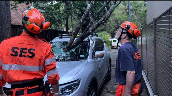 Title: Local SES crews on high alert as wet weather hits