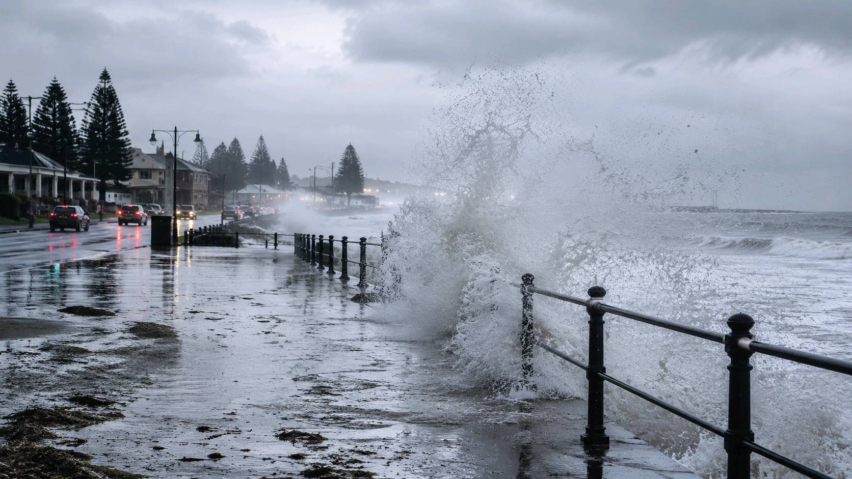 Severe Weather Alert: Heavy Rain, Damaging Winds and High Tides Impact South Australia