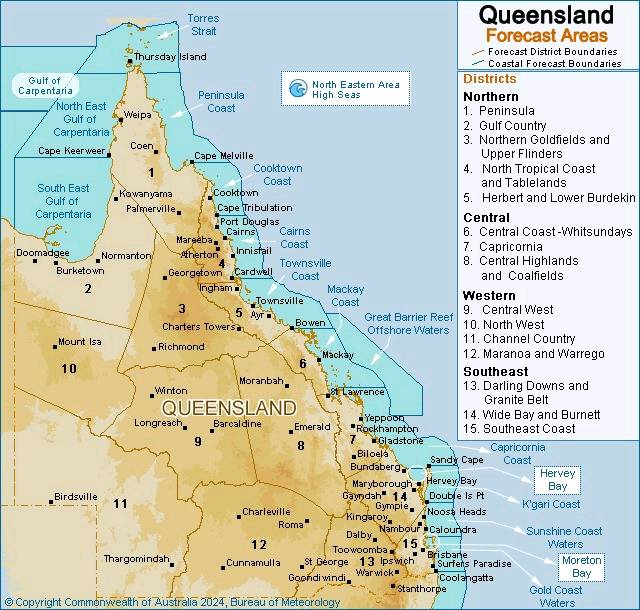 ⚠️ Queensland Marine Wind Warning - Saturday, 13 June