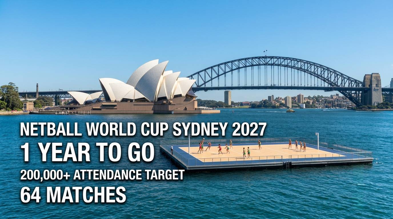 Sydney Netball World Cup Announces Record Attendance Goal