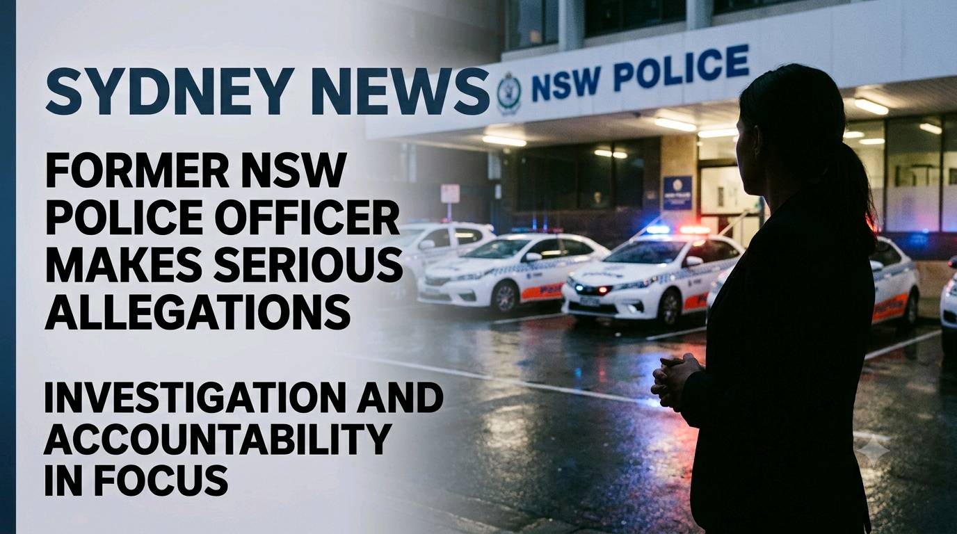 Former NSW Police Officer Makes Serious Allegations Against Senior Colleague.