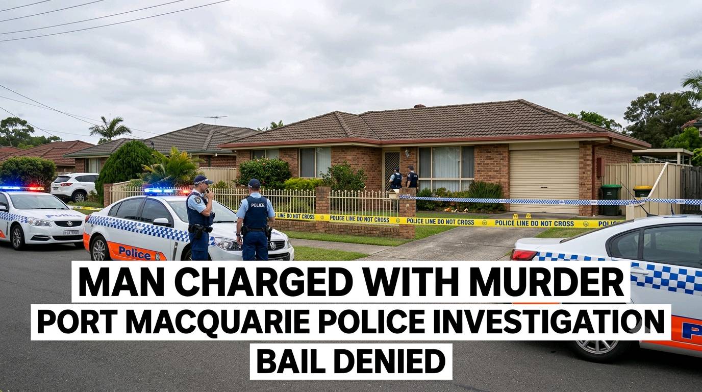 Man Charged With Murder Over Death of Port Macquarie Woman
