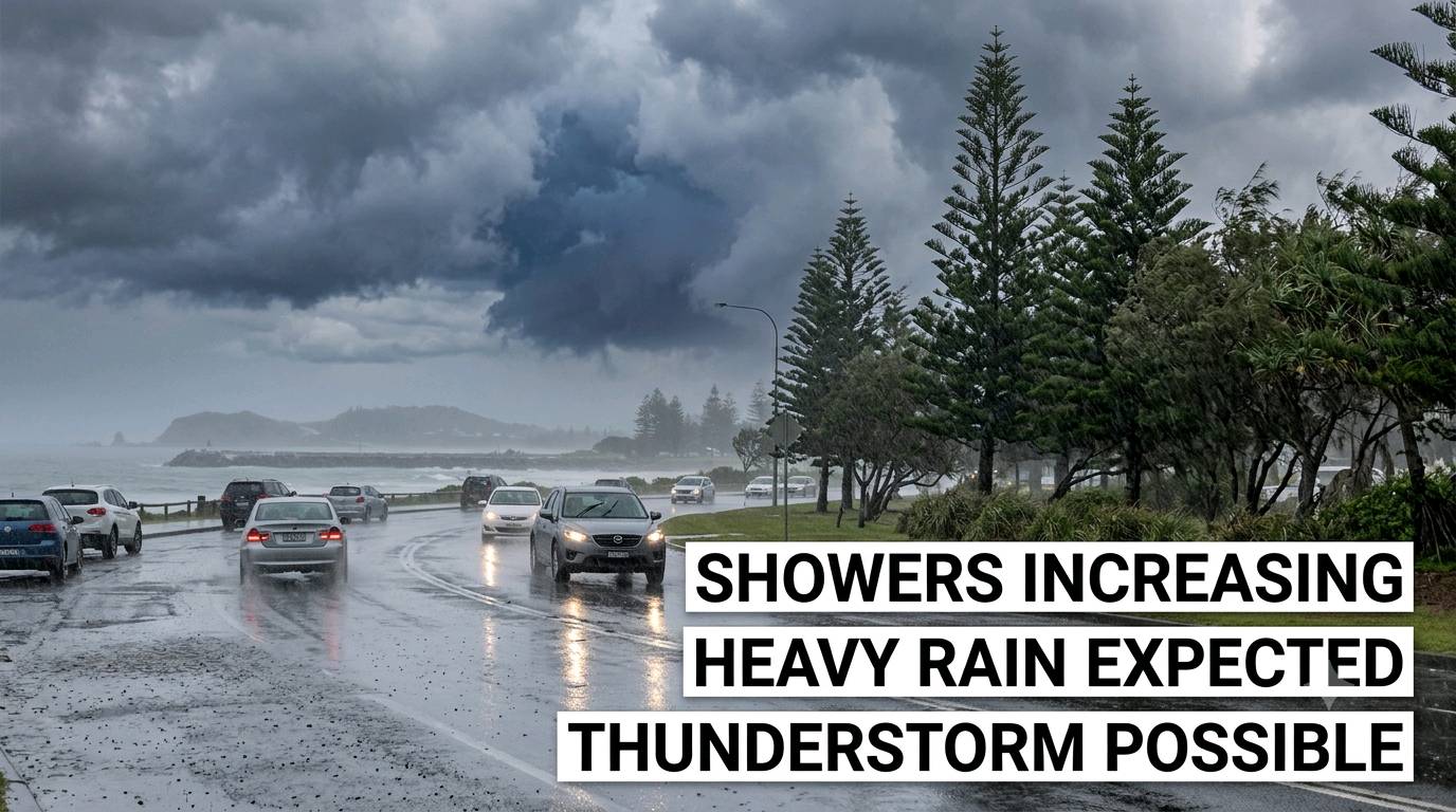 Showers Increasing Across Port Macquarie