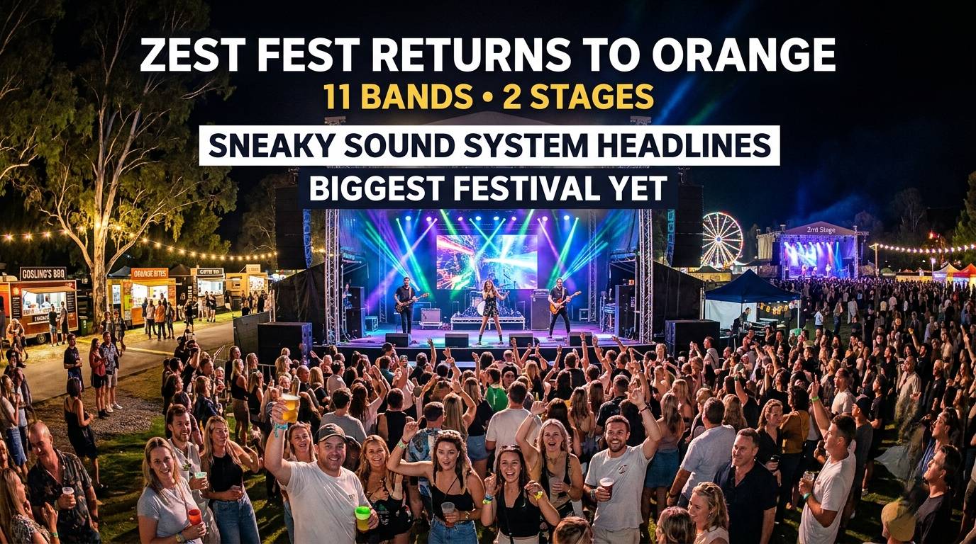 Zest Fest Returns to Orange With Biggest Line-Up Yet