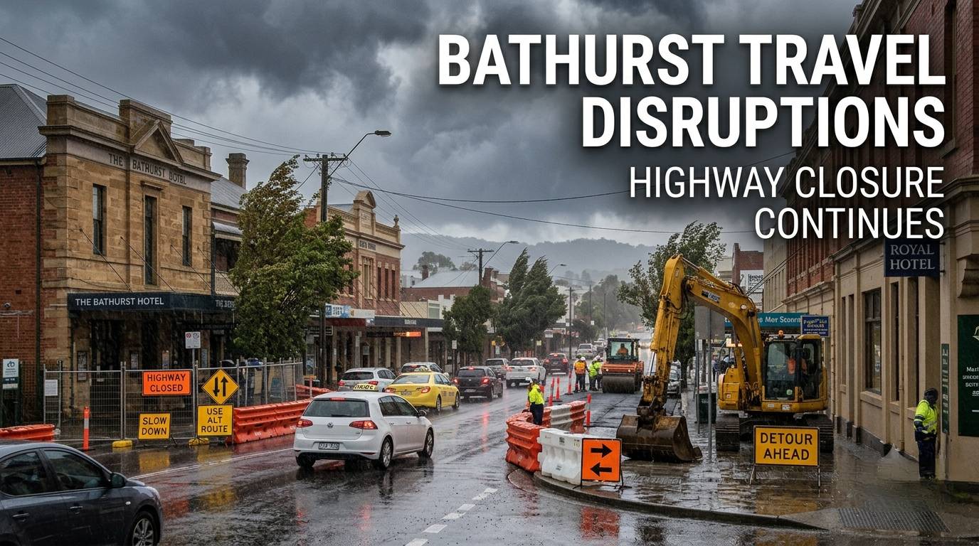 Bathurst Faces Ongoing Travel Disruptions