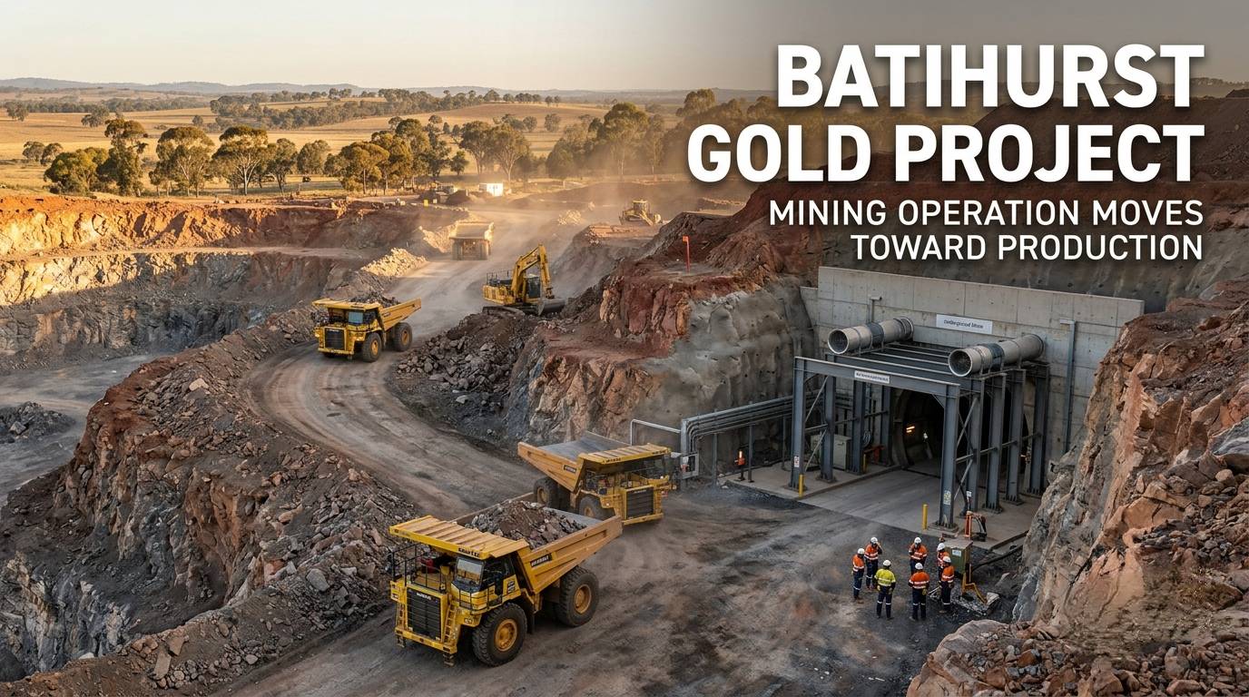 Bathurst Gold Project Moves Closer to Full Production
