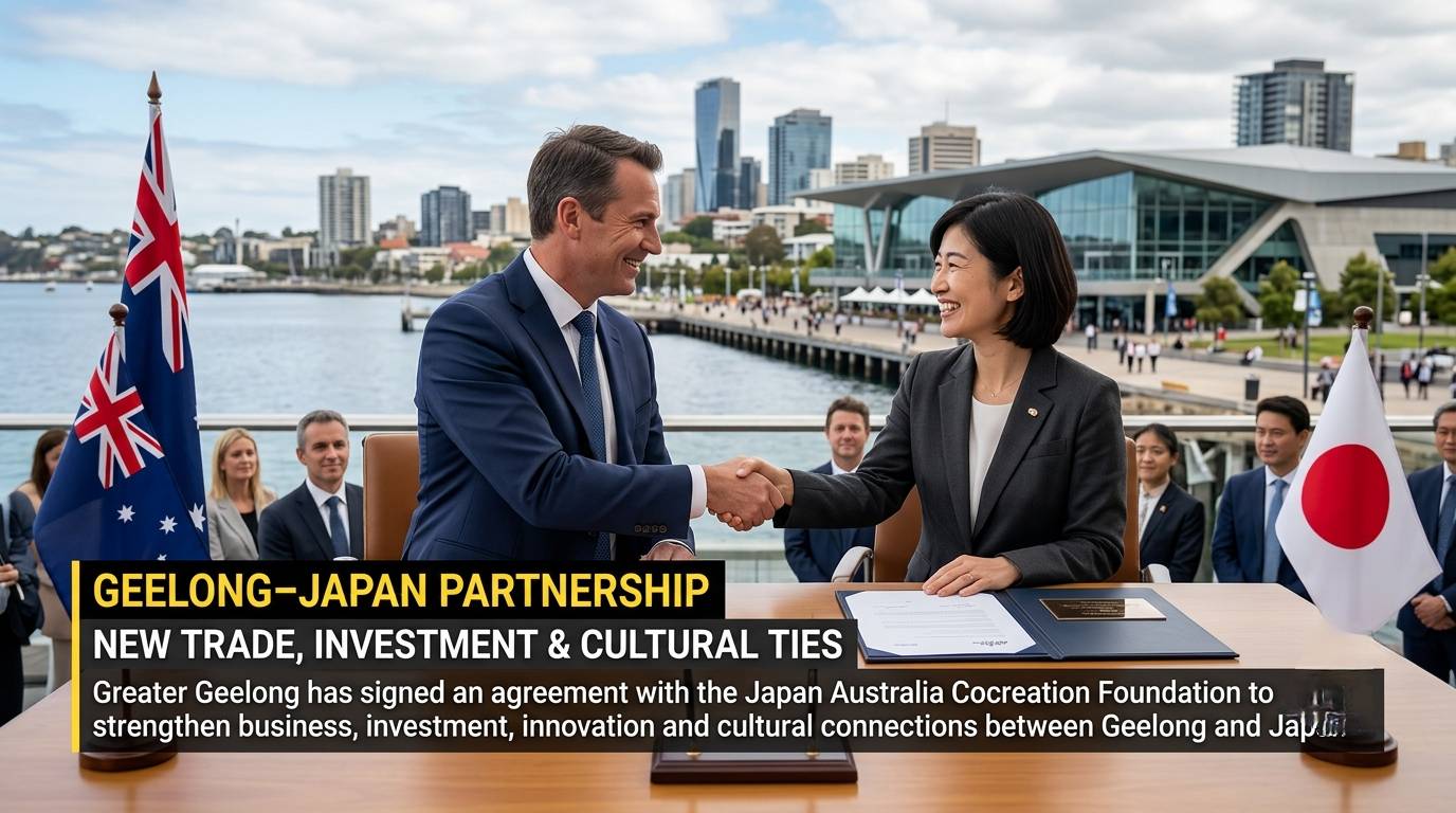 Geelong and Japan Forge New Trade and Cultural Partnership