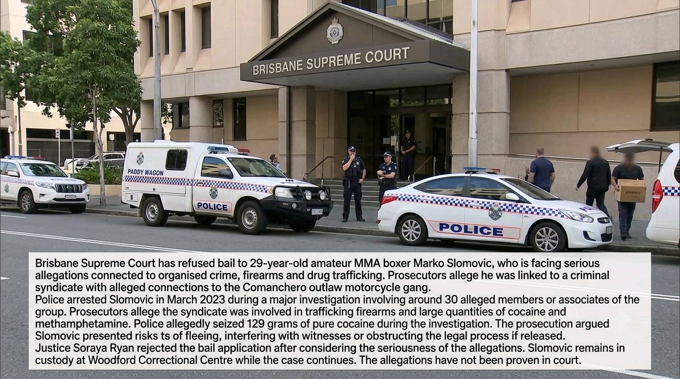 MMA Boxer Denied Bail in Major Organised Crime Case