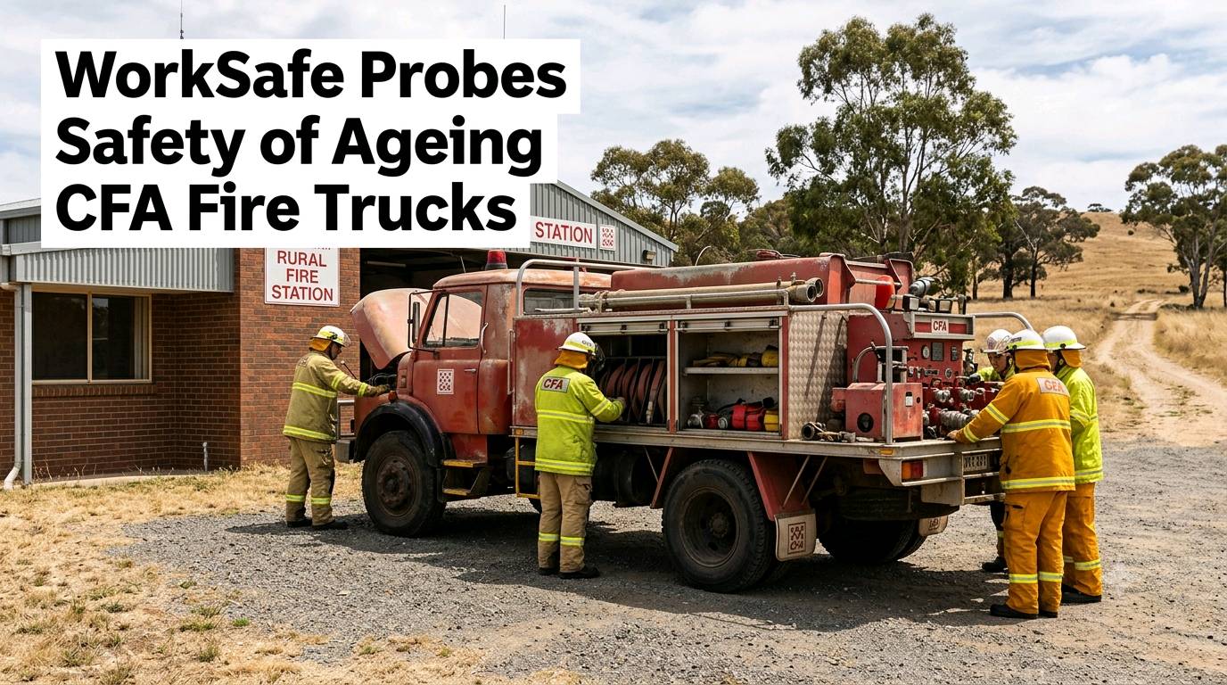Work Safe Probes Safety of Ageing CFA Fire Trucks