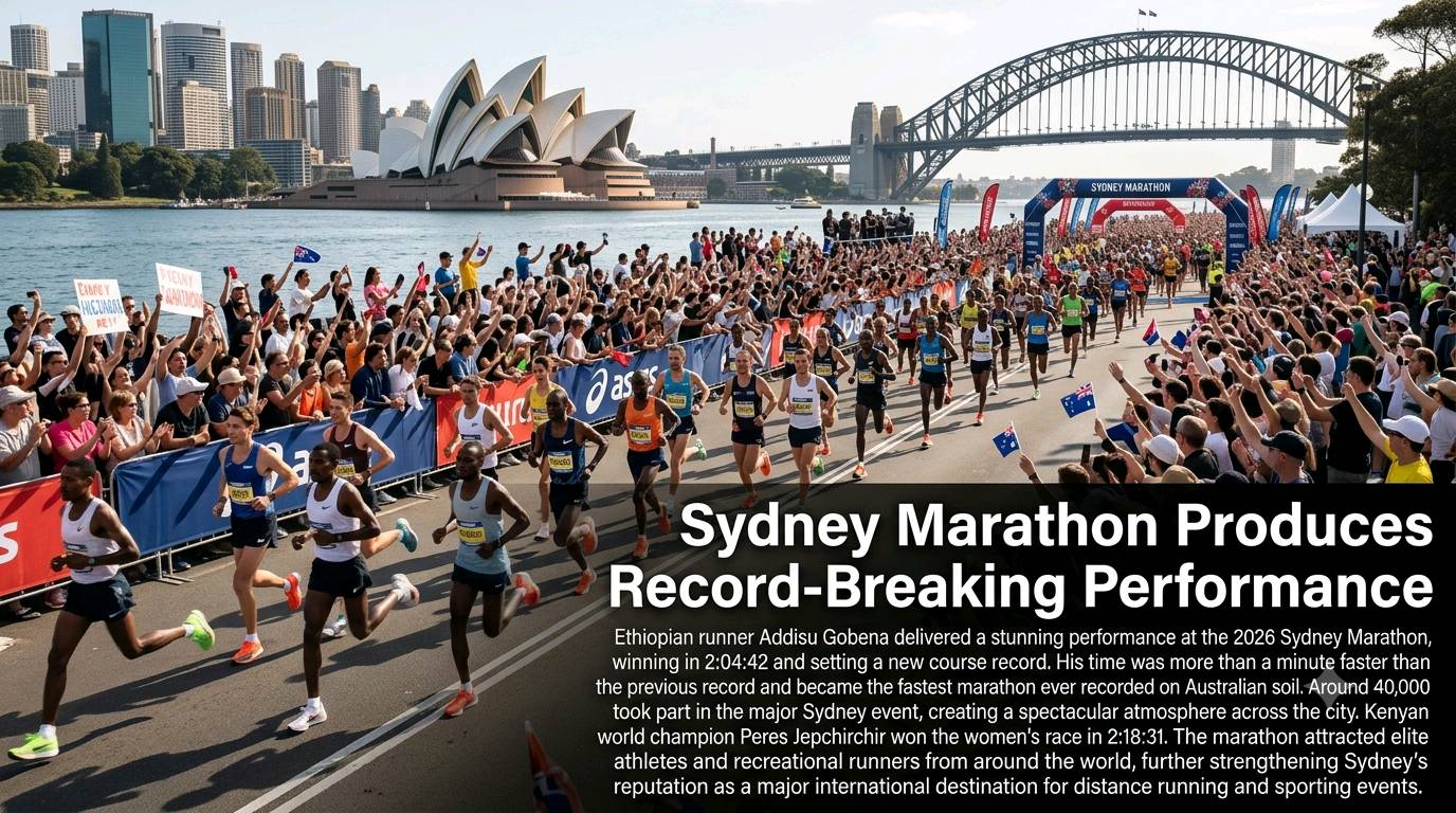 Sydney Marathon Breaks Australian Course Record