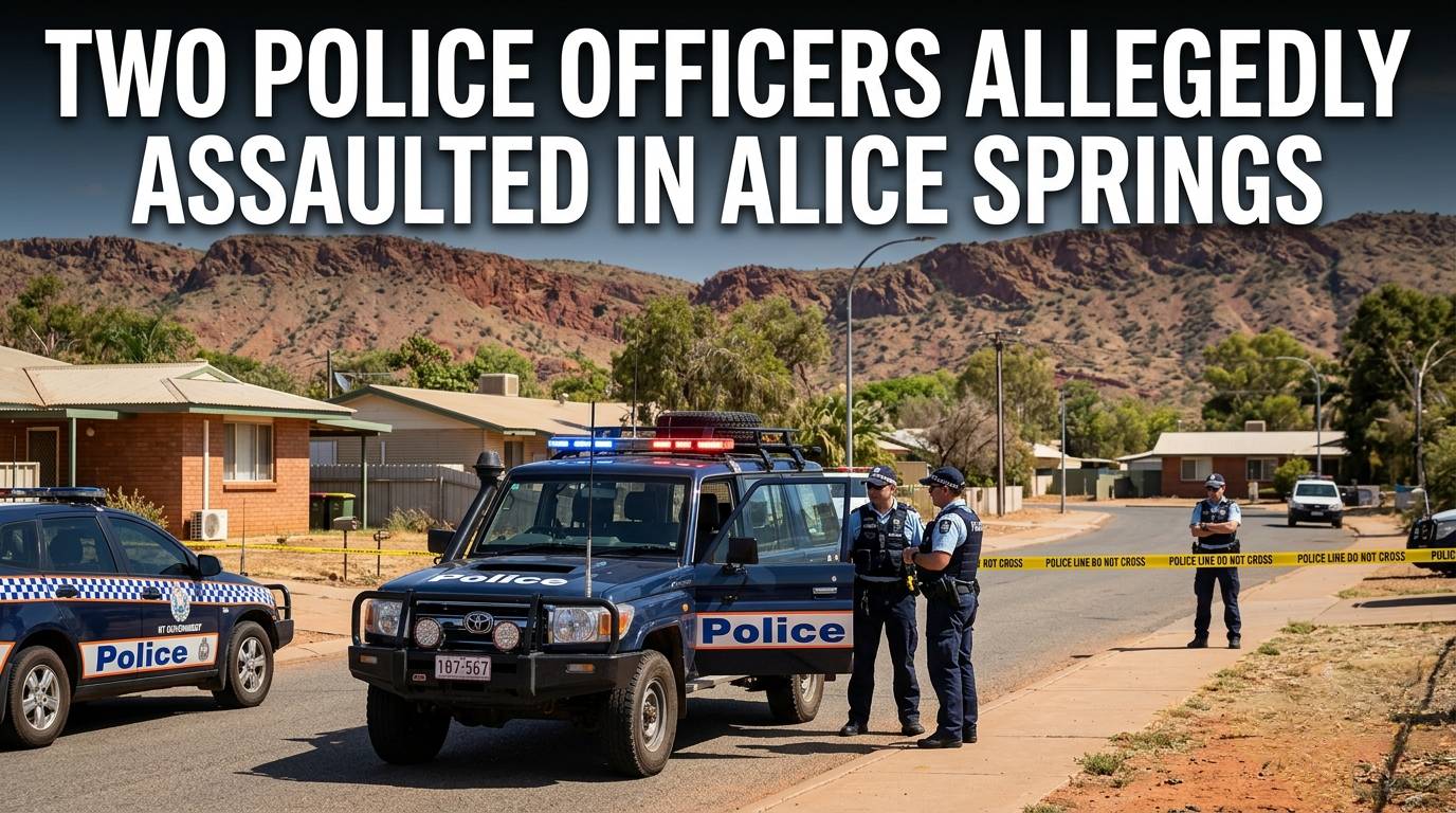 Two Police Officers Allegedly Assaulted in Alice Springs
