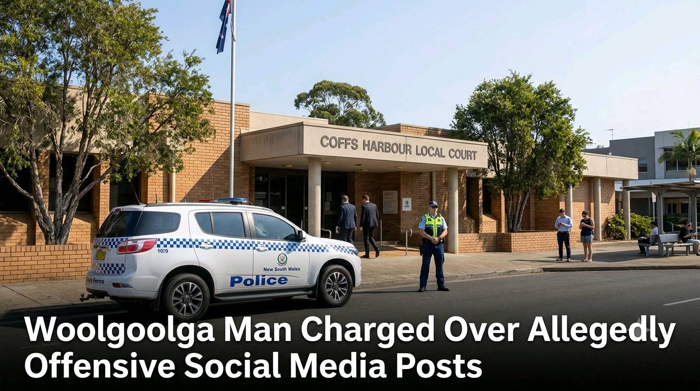 Woolgoolga Man Charged Over Allegedly Offensive Social Media Posts