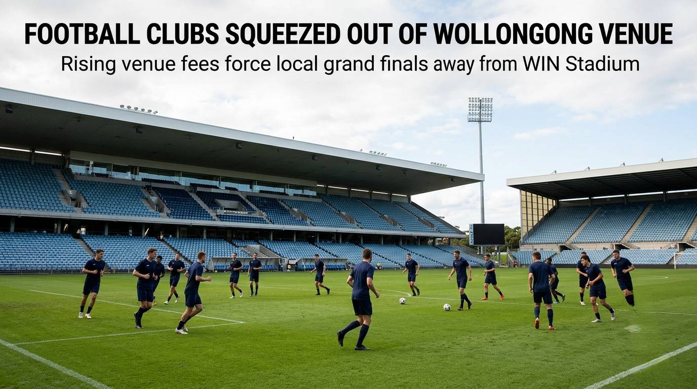 Football Clubs Squeezed Out of Wollongong Venue