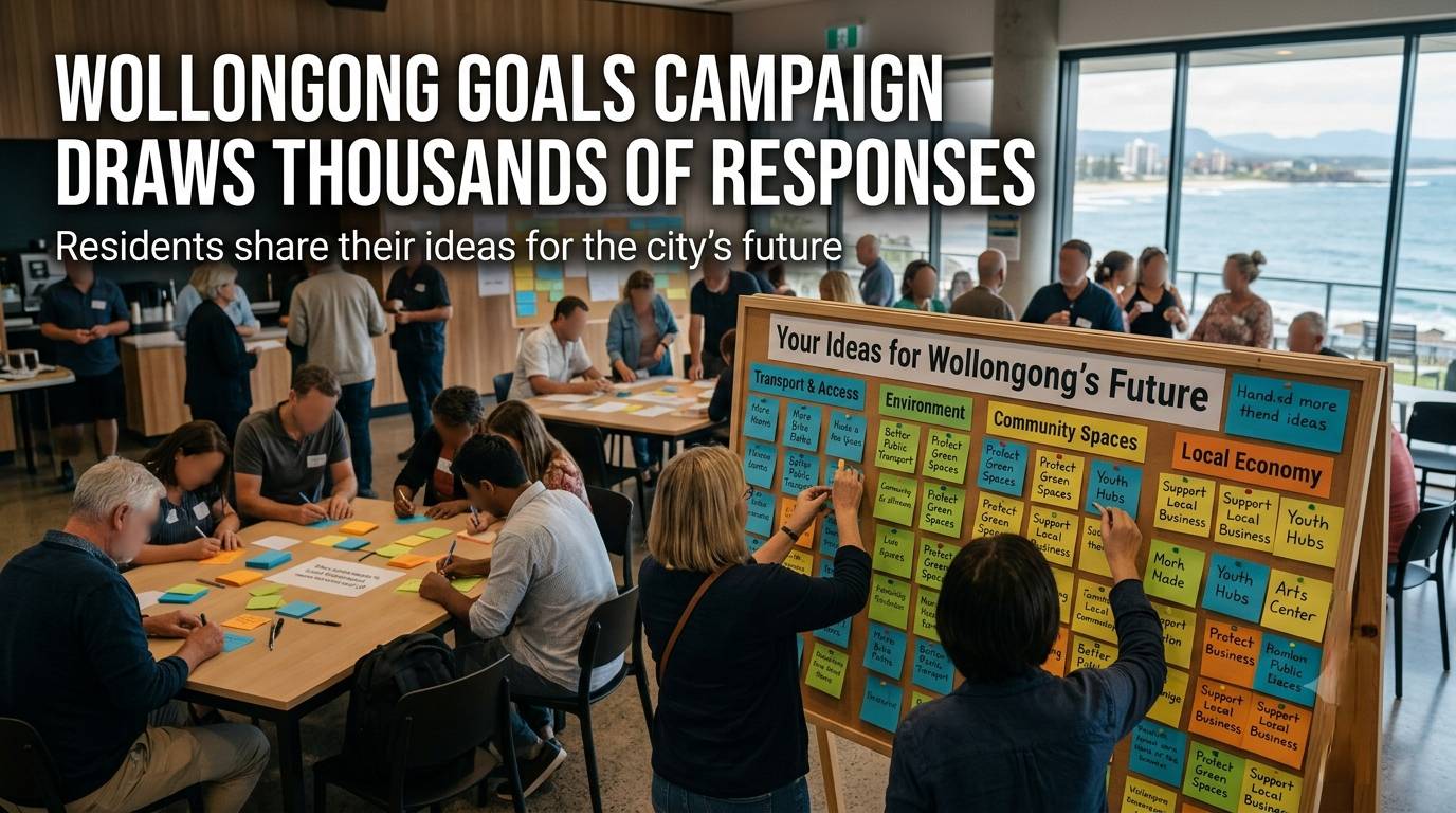 Wollongong Goals Campaign Draws Thousands of Responses