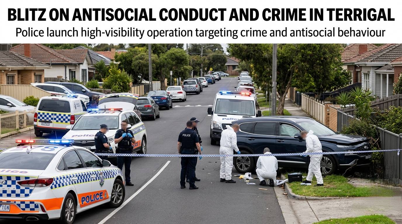 Man Charged Over Alleged Melbourne Crime Spree
