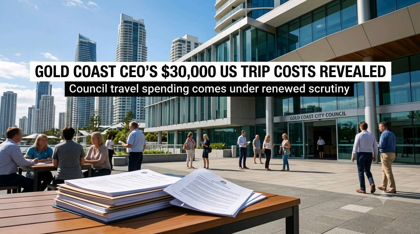 Gold Coast CEO’s $30,000 US Trip Costs Revealed