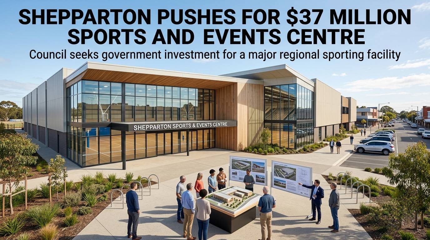 Shepparton Pushes for $37 Million Sports and Events Centre