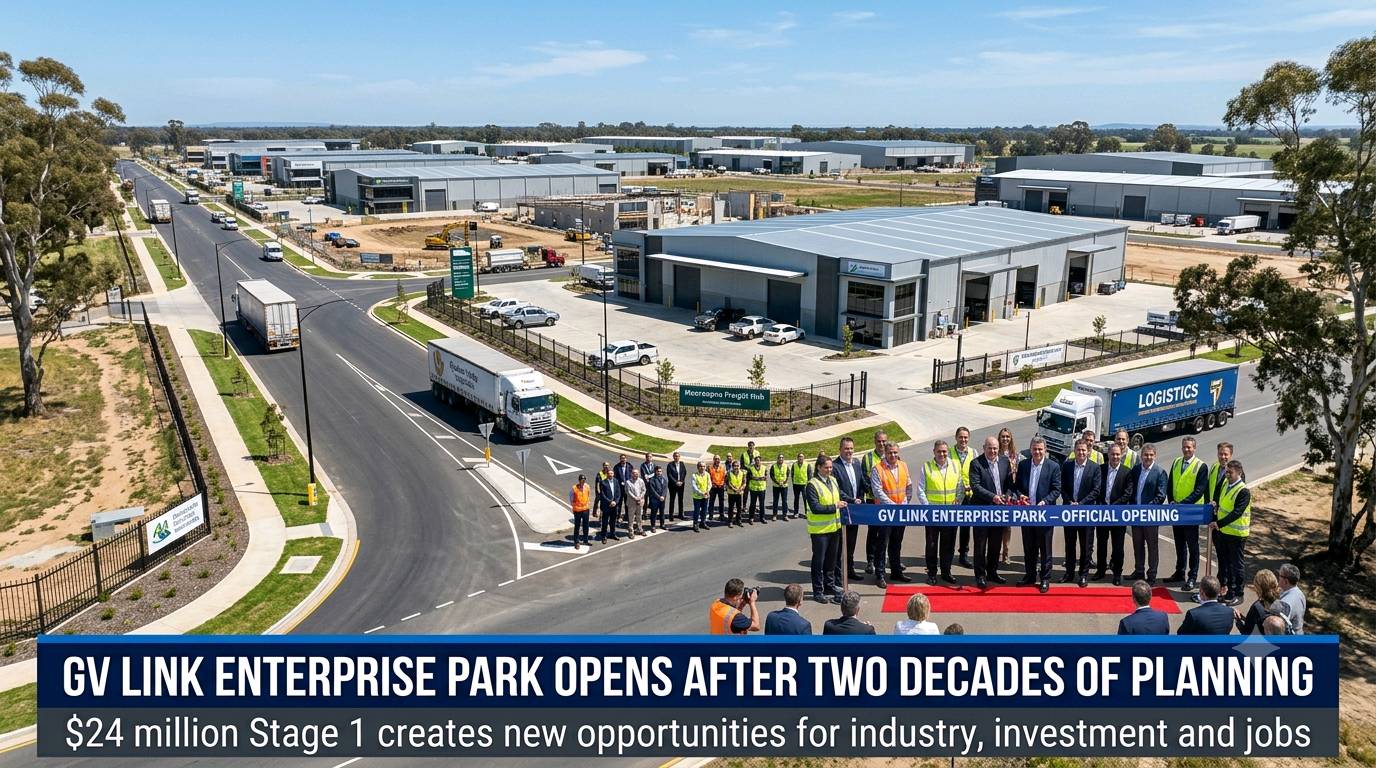 GV Link Enterprise Park Officially Opens After Two Decades of Planning