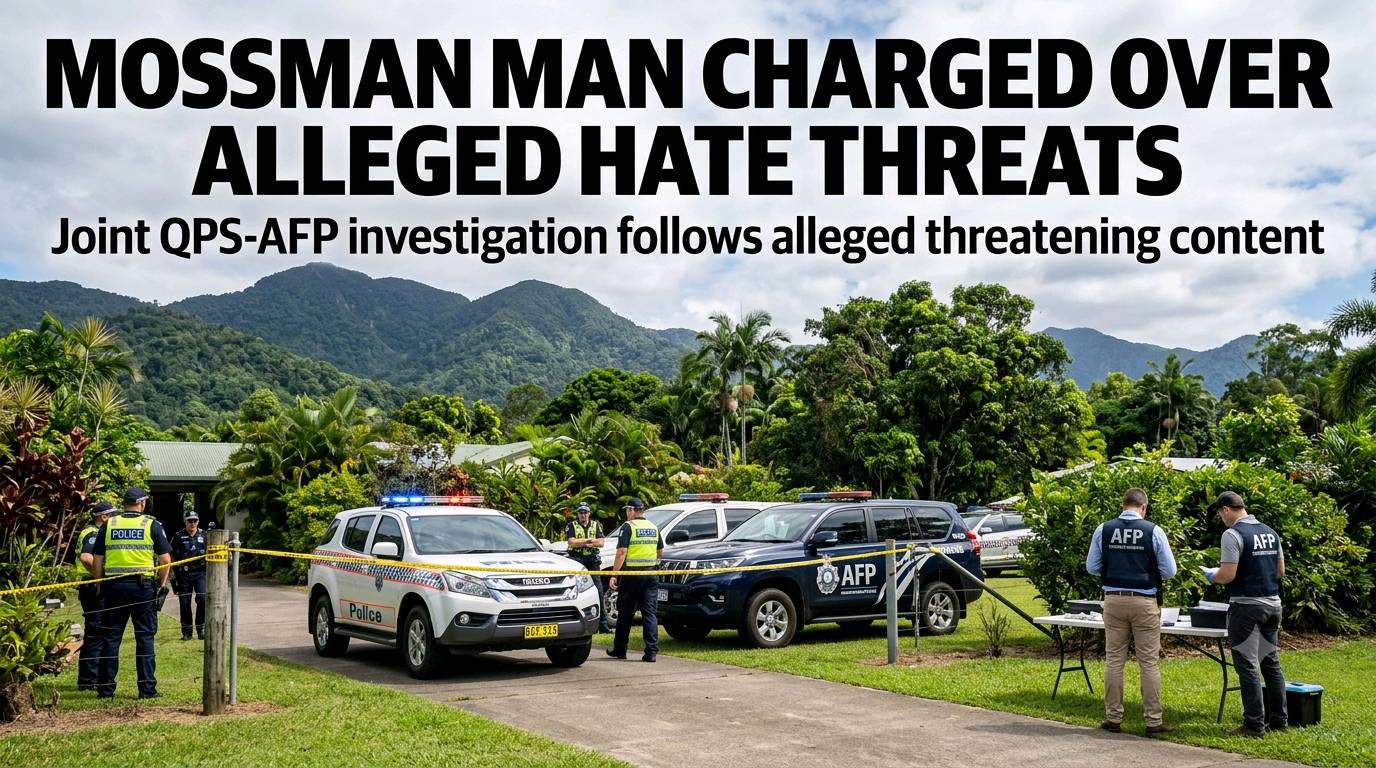 Mossman Man Charged After Alleged Threats to Religious Organisation