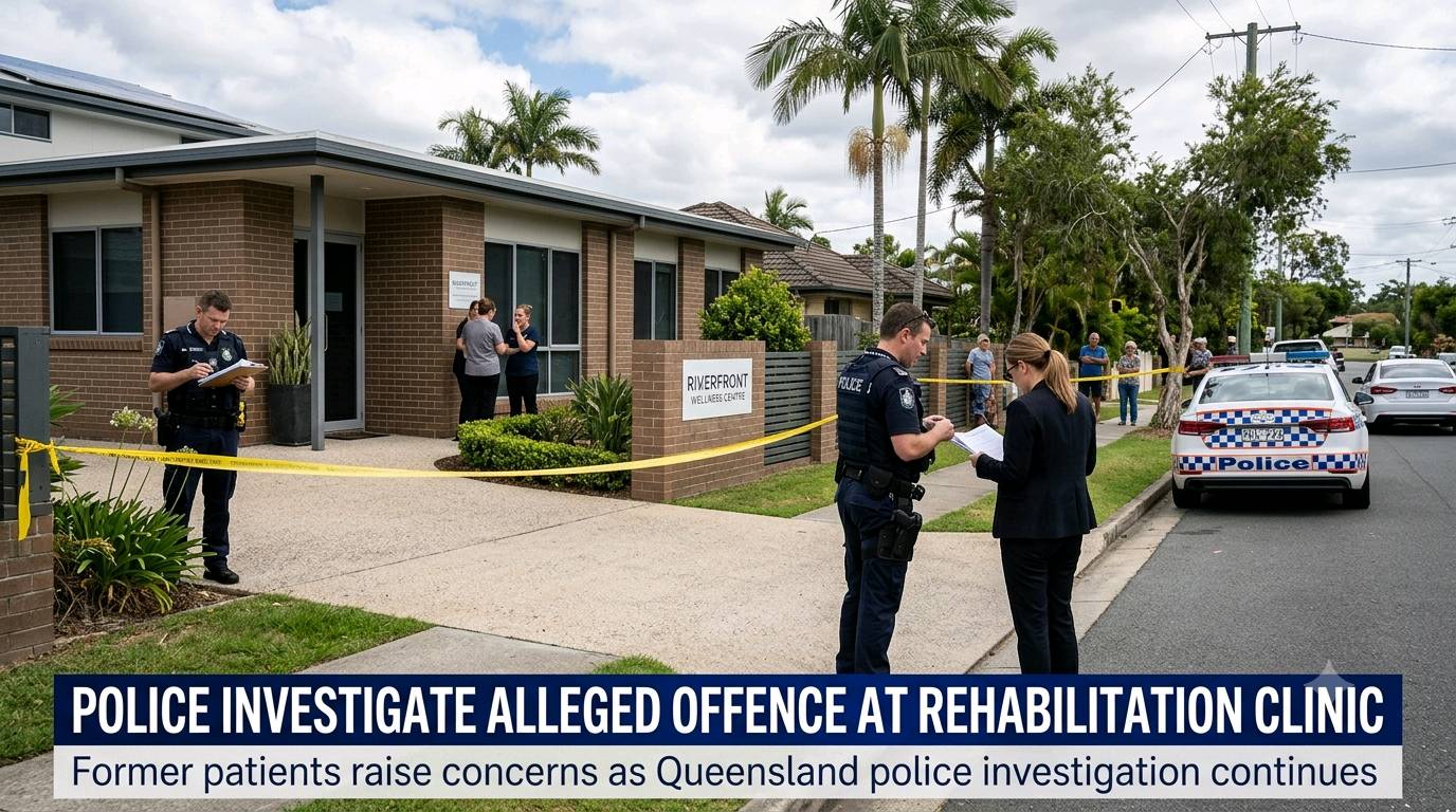 Police Investigate Alleged Se-xual Offences at Queensland Rehabilitation Clinic