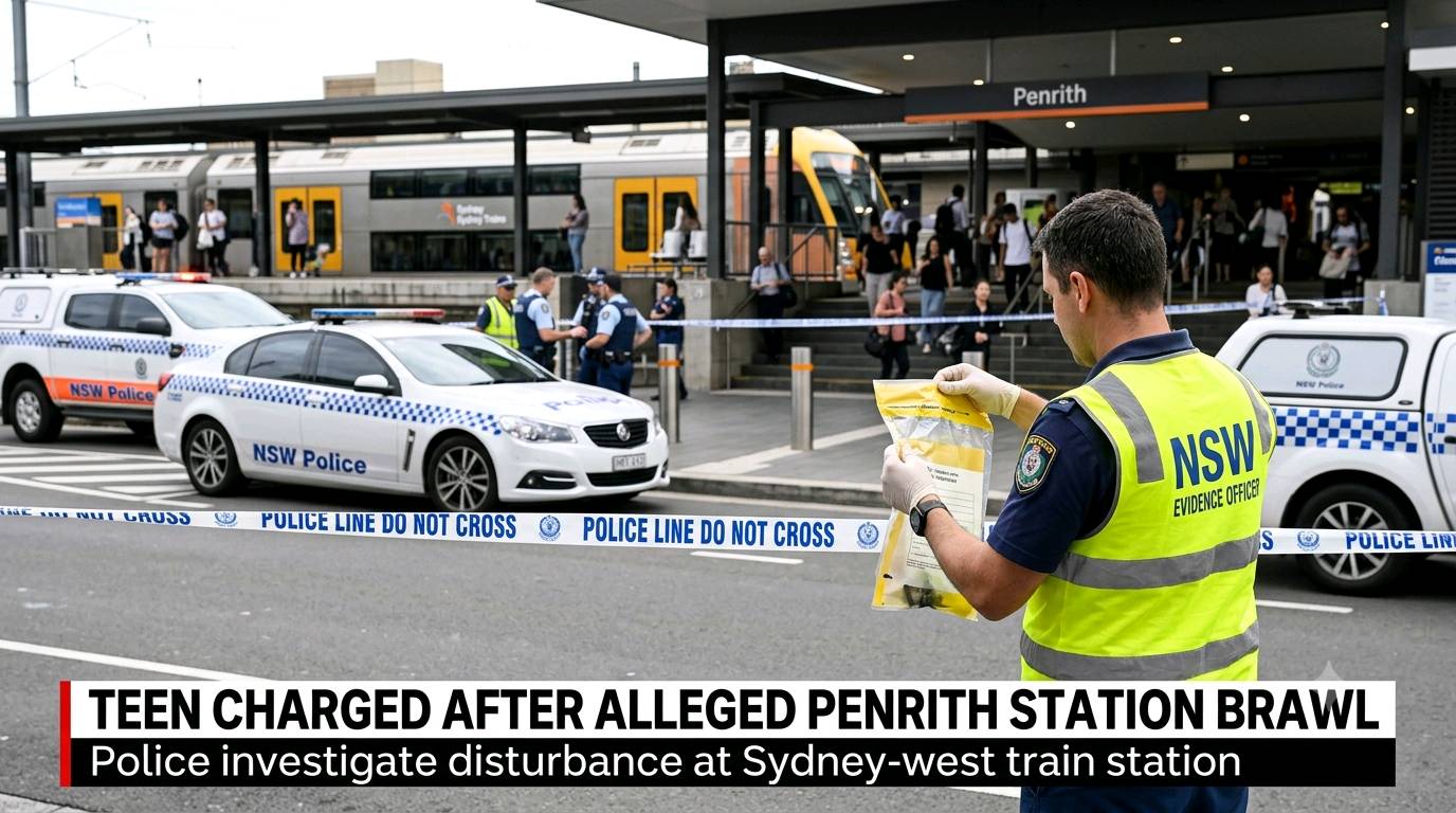 Teen Charged After Alleged Brawl in Penrith
