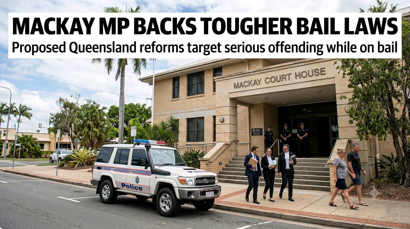 Mackay MP Backs Tougher Bail Laws